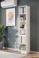 Corp biblioteca, Hanah Home, Bili 5 40, 40x200x28 cm, PAL, Alb