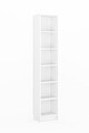 Corp biblioteca, Hanah Home, Bili 5 40, 40x200x28 cm, PAL, Alb