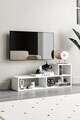 Comoda TV, Hanah Home, Bucak, 110x.43x30 cm, PAL, Alb