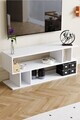 Comoda TV, Hanah Home, Selya, 120x50x35 cm, PAL, Alb