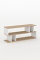 Comoda TV, Hanah Home, Selya, 120x50x35 cm, PAL, Stejar Sonomo / Alb