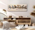Tablou decorativ, PC350, Bumbac/Poliester, Canvas imprimat, Multicolor