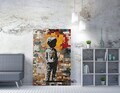 Tablou decorativ, WY450 (70 x 100), Bumbac/Poliester, Canvas imprimat, Multicolor