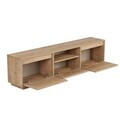 Comoda TV, Hanah Home, Sentinel, 160x42x30 cm, PAL, Maro