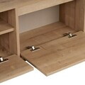 Comoda TV, Hanah Home, Sentinel, 160x42x30 cm, PAL, Maro