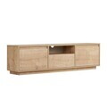 Comoda TV, Hanah Home, Sentinel, 160x42x30 cm, PAL, Maro