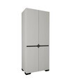 Dulap pentru haine, Hanah Home, Floransa Star 90, 90x210x52 cm, PAL MELAMINAT, Gri