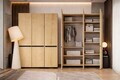 Dulap pentru haine, Hanah Home, Floransa 135, 135x210x52 cm, PAL MELAMINAT, Stejar safir / Antracit