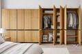Dulap pentru haine, Hanah Home, Floransa 225, 225x212x52 cm, PAL MELAMINAT, Stejar safir / Antracit