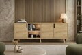 Consola, Hanah Home, Latina Modern 180, 180x80x45 cm, PAL MELAMINAT, Maro