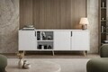 Consola, Hanah Home, Latina Modern 180, 180x80x45 cm, PAL MELAMINAT, Alb