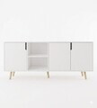 Consola, Hanah Home, Latina Modern 180, 180x80x45 cm, PAL MELAMINAT, Alb