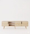 Comoda TV, Hanah Home, Latina 180, 180x30x53 cm, PAL MELAMINAT, Maro
