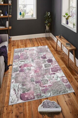 Covor, Hmnt672, 80x200 cm, Poliester, Multicolor