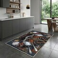 Covor, Hmnt536, 80x300 cm, Poliester, Multicolor