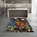 Covor, Hmnt549, 100x300 cm, Poliester, Multicolor