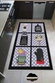 Covor, Hmnt557, 80x300 cm, Poliester, Multicolor