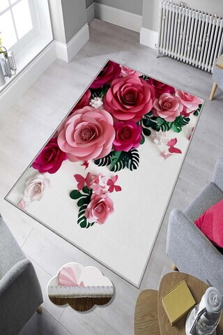 Covor, Hmnt833, 140x220 cm, Poliester, Multicolor