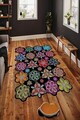 Covor, Hmnt964, 60x100 cm, Poliester, Multicolor