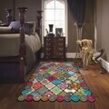 Covor, Hmnt966, 60x100 cm, Poliester, Multicolor