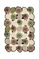 Covor, Hmnt967, 100x150 cm, Poliester, Multicolor