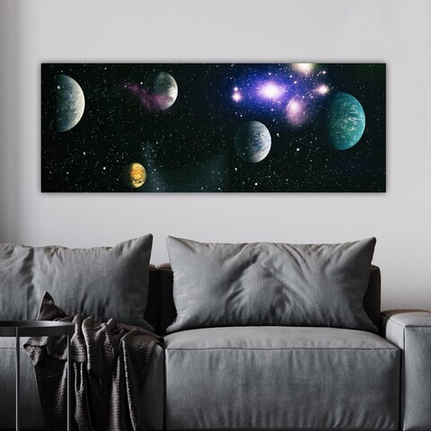 Tablou decorativ, YTY1031543241123_3080, Canvas, 30 x 80 cm, Multicolor