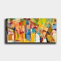 Tablou decorativ, YTY129236510_3080, Canvas, 30 x 80 cm, Multicolor