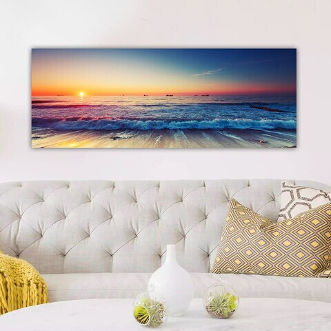 Tablou decorativ, YTY180712802_3080, Canvas, 30 x 80 cm, Multicolor