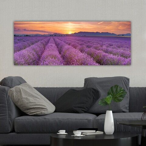 Tablou decorativ, YTY398412370_3080, Canvas, 30 x 80 cm, Multicolor