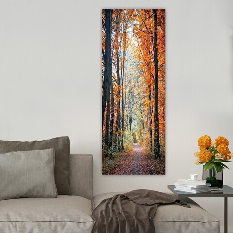 Tablou decorativ, DKY114035173_3080, Canvas, 30 x 80 cm, Multicolor