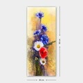 Tablou decorativ, DKY361676993_3080, Canvas, 30 x 80 cm, Multicolor