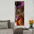 Tablou decorativ, DKY41393502138_3080, Canvas, 30 x 80 cm, Multicolor