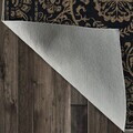 Covor, Kece-Fr33, 80x150 cm, Poliester, Negru