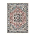 Covor, Kece-Fr46, 140x220 cm, Poliester, Albastru navy