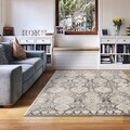 Covor, Kece-Fr48, 120x180 cm, Poliester, Maro