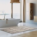 Covor, Kece-Fr48, 120x180 cm, Poliester, Maro