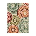 Covor, Kece-Fr92, 120x180 cm, Poliester, Verde
