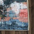 Covor, Kece-Fr104, 80x300 cm, Poliester, Multicolor