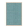 Covor, Kece-Fr119, 50x80 cm, Poliester, Albastru