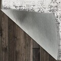 Covor, Kece-Fr121, 100x200 cm, Poliester, Gri