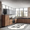 Covor, Wookece1688, 80x300 cm, Poliester, Gri