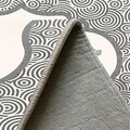 Covor, Wookece1688, 80x300 cm, Poliester, Gri