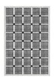 Covor, Sftkece008, 40x60 cm, Poliester, Negru