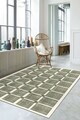 Covor, Sftkece009, 60x100 cm, Poliester, Verde