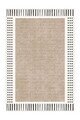 Covor, Sftkece016, 80x200 cm, Poliester, Alb