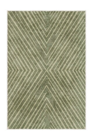 Covor, Sftkece023, 50x80 cm, Poliester, Verde