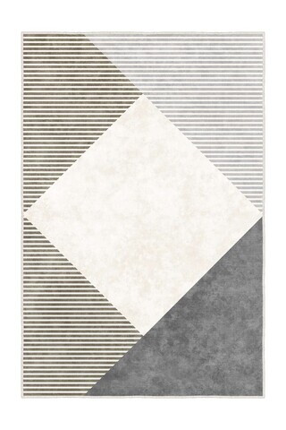 Covor, Sftkece026, 80x150 cm, Poliester, Maro
