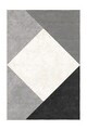 Covor, Sftkece028, 100x200 cm, Poliester, Negru