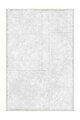 Covor, Sftkece032, 100x300 cm, Poliester, Alb