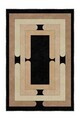 Covor, Sftkece045, 40x60 cm, Poliester, Negru